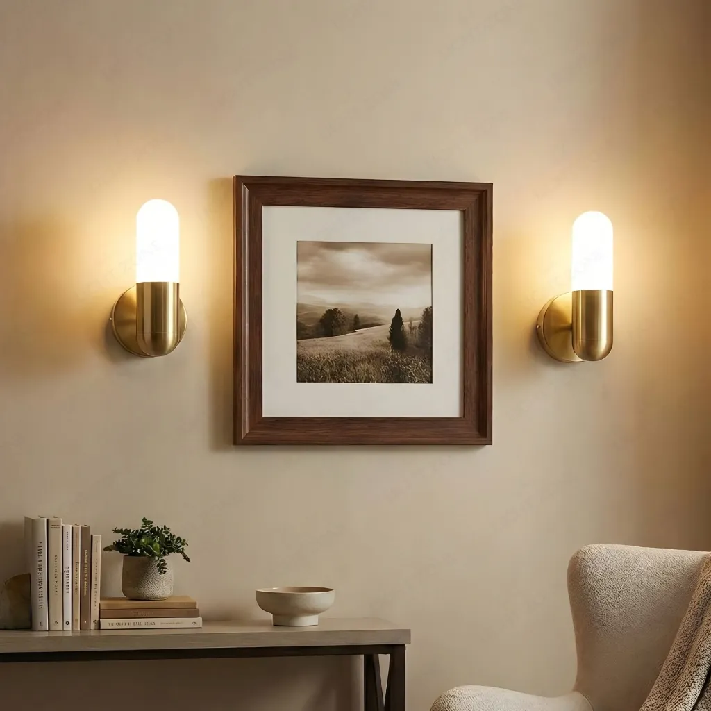 brushed-brass-wall-sconce-by-lightzone