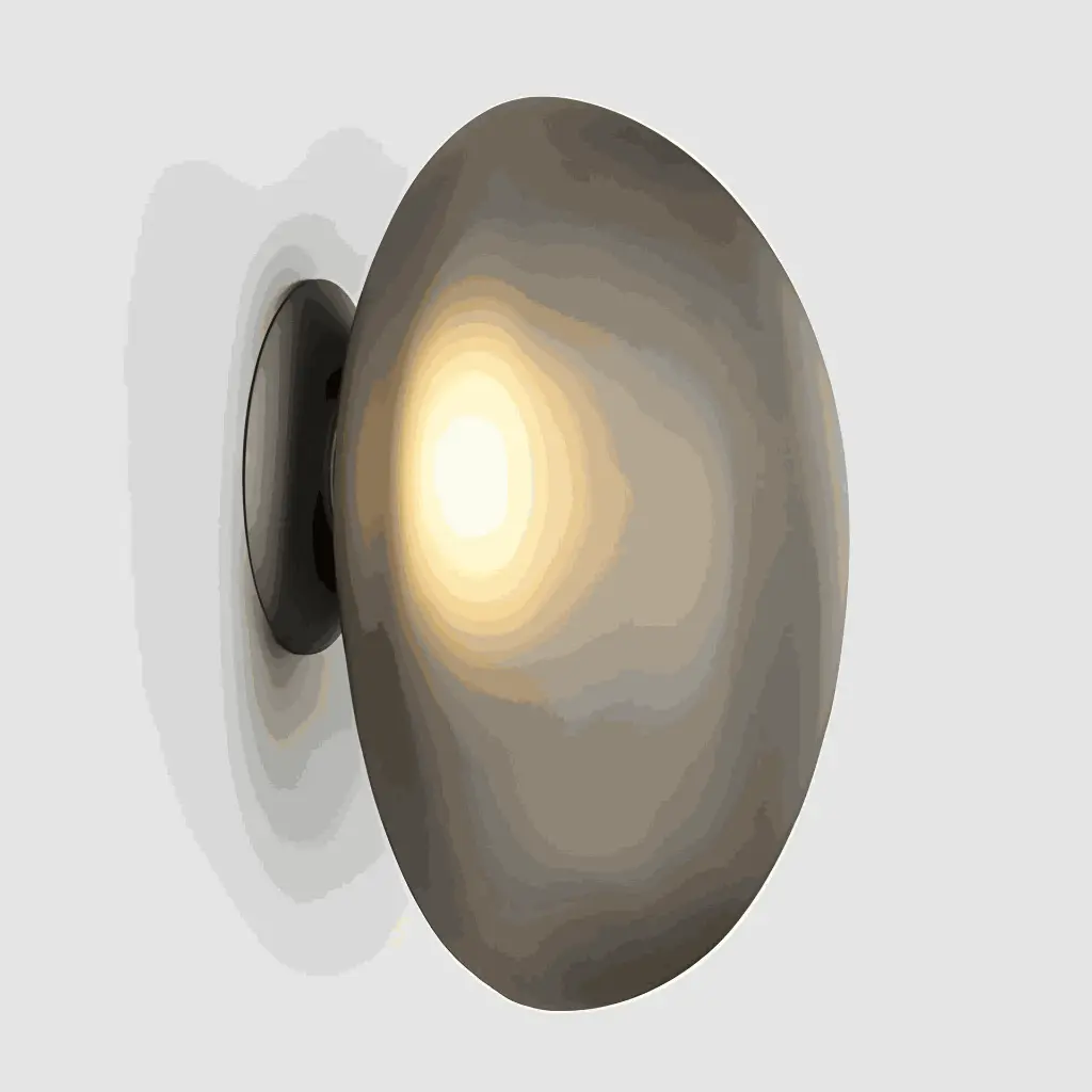 Stone Wall Lamp light zone