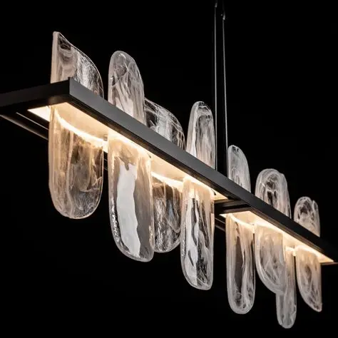 Vitre linear chandelier lz