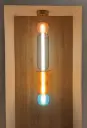 Multicolor stacked glass pendant lz
