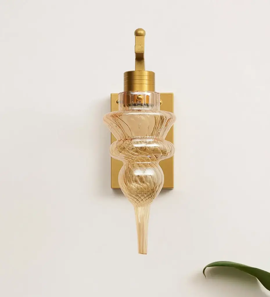 Amber Torch Wall Sconce