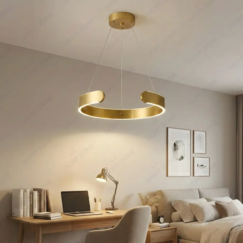 Golden Ring Pendant
