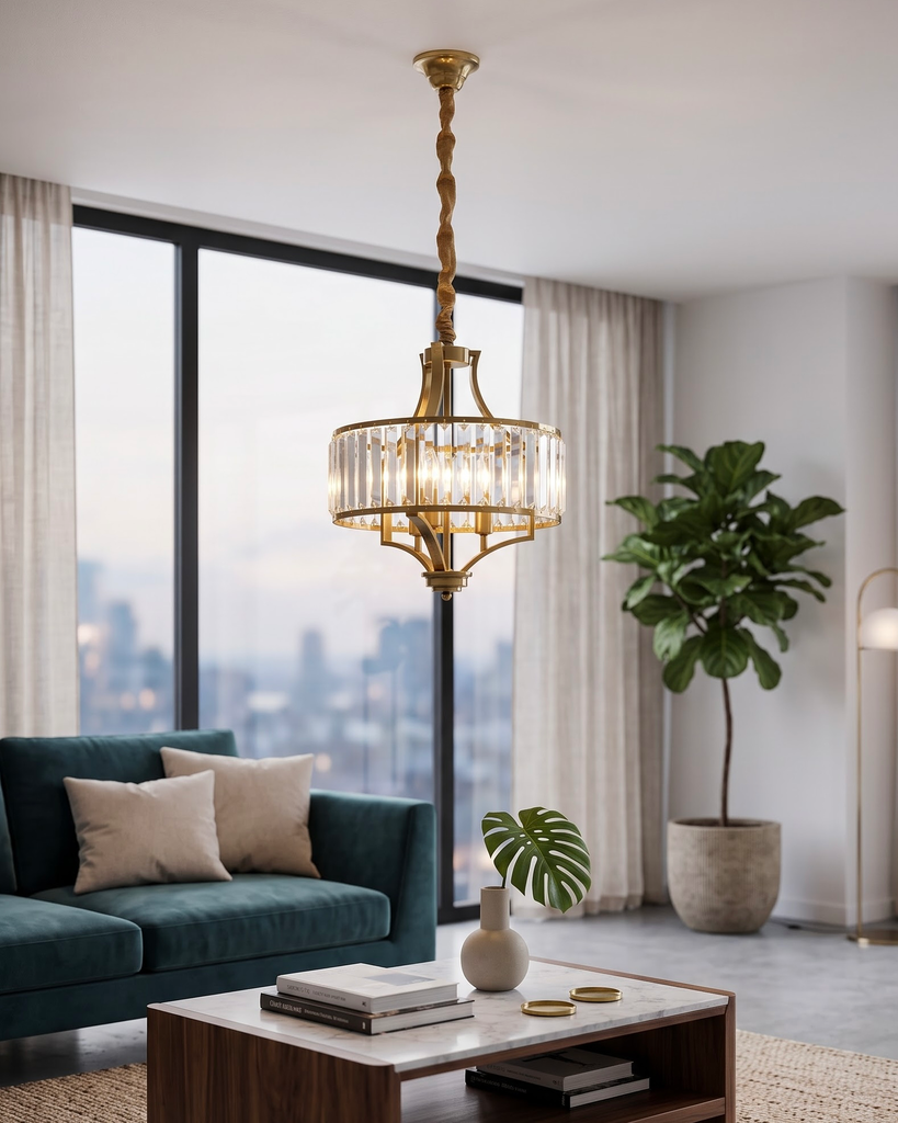 Savoy Crystal Chandelier