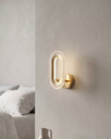 Crystal Link Wall Sconce