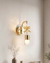 Elysian Flora Gold Sconce
