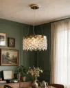 Deco Diamond Cascade Chandelier