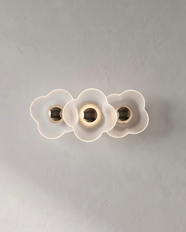 Crystal Petal Sconce (AM551-W3)